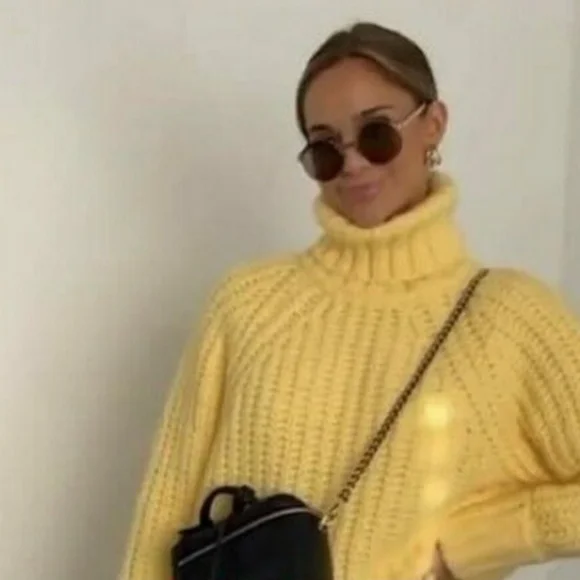 Zara Oversized knit sweater - Picture 14 of 16